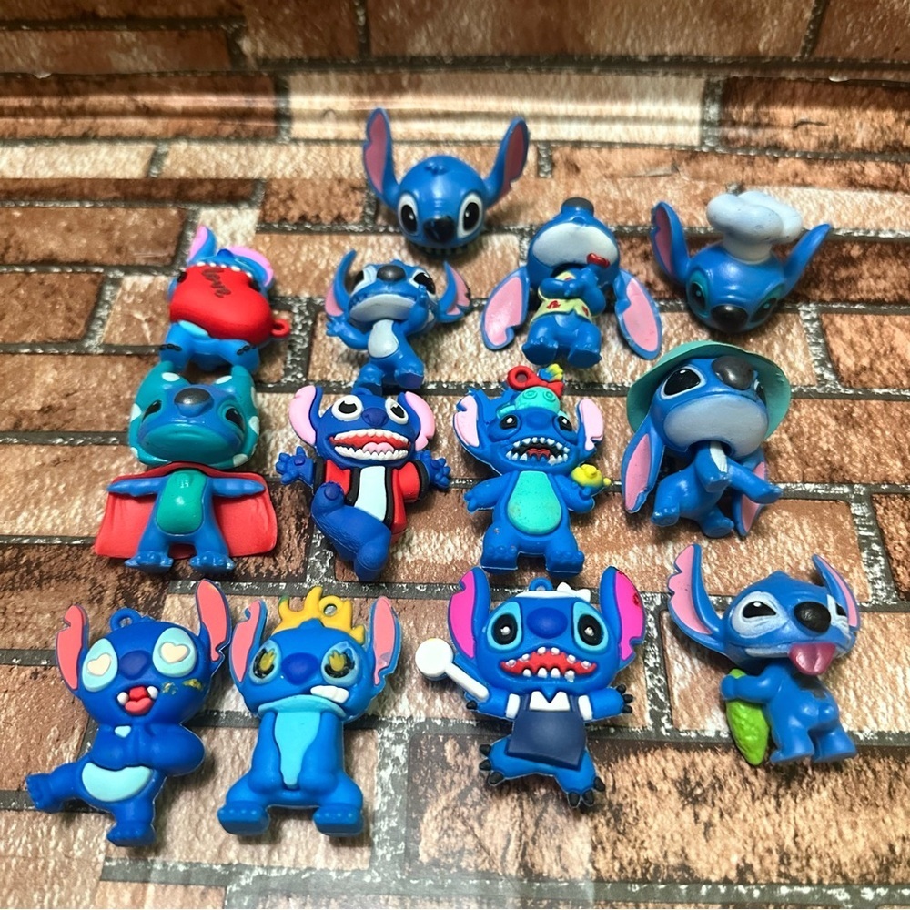 Disney Stitch Themed Kids Toy Set - Blue